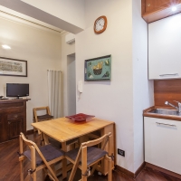 kitchen open space, rent home in rome
